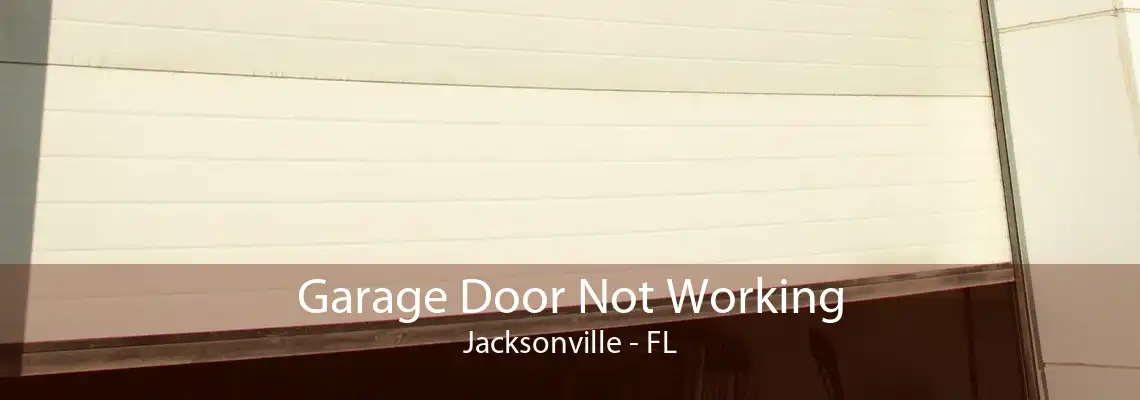 Garage Door Not Working Jacksonville - FL